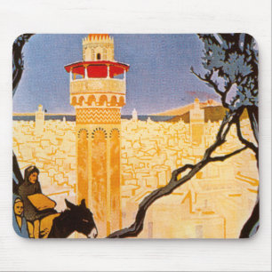 Vintage Tunis Mousepad Muismat