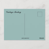 Vintage Turkey Briefkaart (Achterkant)