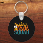Vintage Turkey Trot Squad Optreden Sleutelhanger (Voorkant)