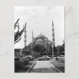 Vintage Turkije Istanbul De Blauwe Moskee Briefkaart