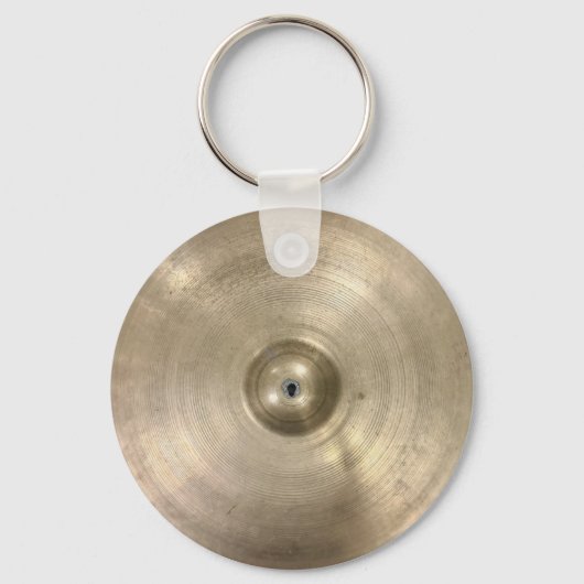 Vintage Turkse Constantinopel Bekken Sleutelhanger (Achterkant)