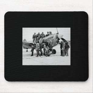 Vintage Tuskegee Piloten Usa Zwarte Geschiedenis W Muismat