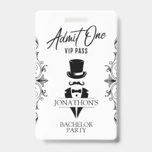 Vintage Tuxedo VIP Bachelor Party
