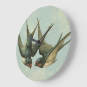 Vintage twee slikt grote klok (Hoek)