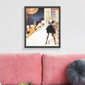 Vintage Twelve Dancing Princesses van Kay Nielsen Canvas Afdruk (Insitu (Woonkamer))