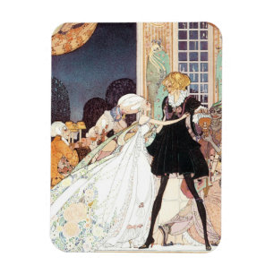 Vintage Twelve Dancing Princesses van Kay Nielsen Magneet