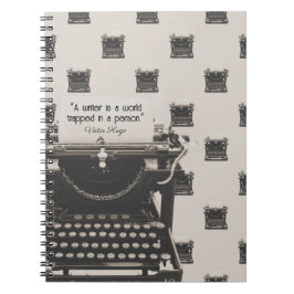 Vintage Typewriter Notitieboek