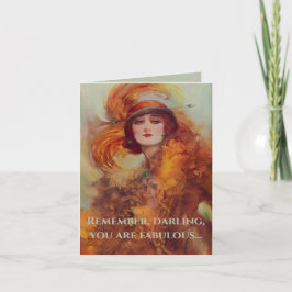 Vintage U bent een geweldige kaart