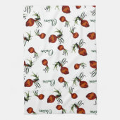 Vintage Uienpatroon Handdoek (Verticaal)