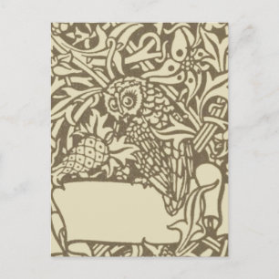 Vintage Uil Ex Libris Arts-and-Crafts Walter Crane Briefkaart