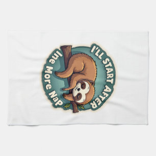 Vintage Uitstel Eendagsvlieg Funny Student Shirt  Theedoek