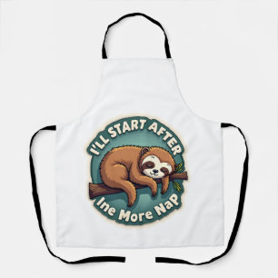 Vintage Uitstel Ezel Grappig Student Shirt  Schort