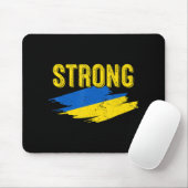 Vintage Ukraine Flag Ukraine Strong Retro Oekraini Muismat (Met muis)