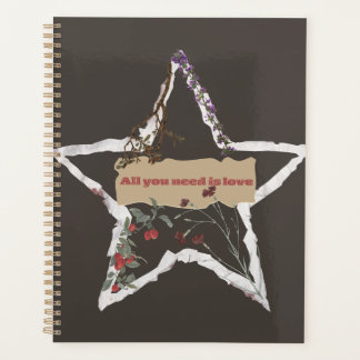 vintage unieke kijk op een boodschap planner