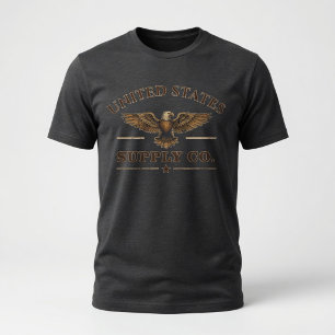 Vintage United States Supply Co Adelaar Patriottis T-shirt