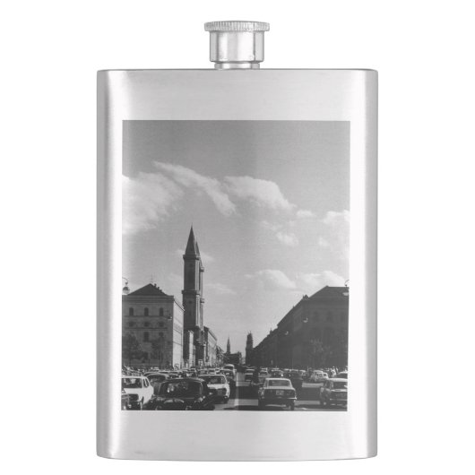 Vintage Universiteitskerk München ludwigstraße Flacon (Voorkant)