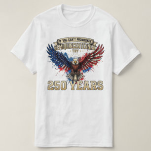 Vintage USA 250 jaar Jubileum Adelaar Patriottisch T-shirt