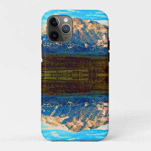 Vintage USA Alaska Mt Mckinley nationaal park Case-Mate iPhone Case