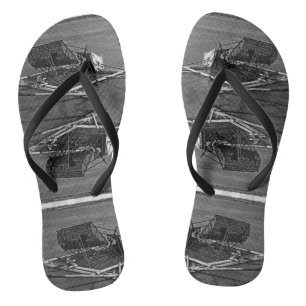 Vintage USA Alaska Yukon visval Teenslippers
