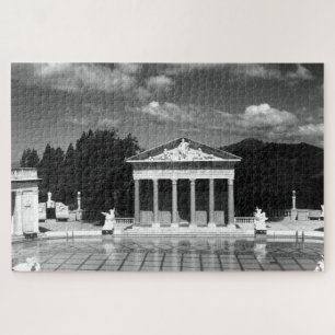 Vintage USA Californië San Simeon Neptunus zwembad Legpuzzel