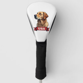 Vintage USA Golden Retriever Graveer Shirt 4 Golfheadcover