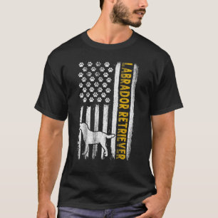 Vintage Usa Labrador Retriever Hond Amerikaanse Vl T-shirt