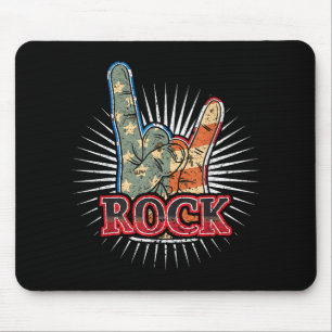 Vintage USA Rock - Bandconcertposter 70s 80s Muismat