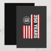 Vintage USA Semiquincentennial 250ste verjaardag  Kaart (Voorkant / Achterkant)