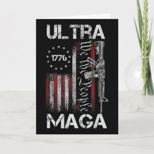 Vintage Usa Vlag Ultra Mega Pistool Usa 4th Of Jul Kaart