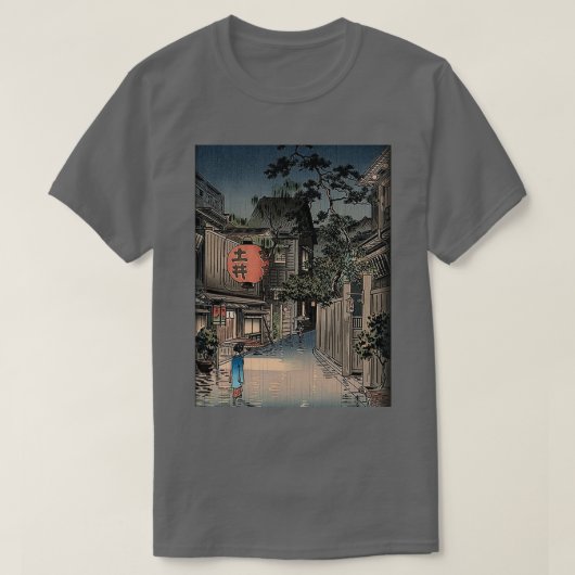Vintage Ushigome Kagurazaka T-shirt (Design voorkant)