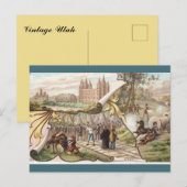 Vintage Utah Briefkaart (Voorkant / Achterkant)