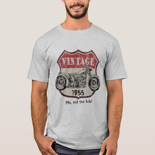 Vintage (uw jaar of naam) t-shirt (Voorkant)