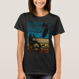 Vintage vaarder Surfing Kitesurfing Surf T-shirt