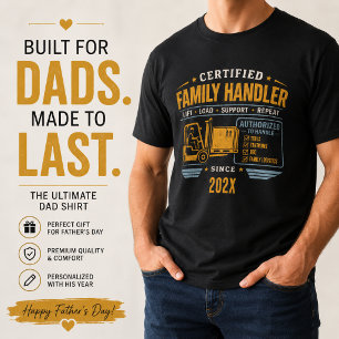 Vintage Vader Zware Duty Handler Hefttruck Vader-d T-shirt