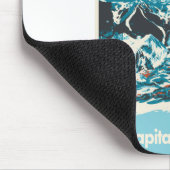 Vintage Vail Ski Poster Muismat (Hoek)