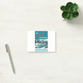 Vintage Vail Ski Poster Post-it® Notes (Kantoor)