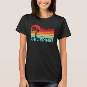 Vintage vakantie Filipijnen reizen Azië Moalboal T-shirt