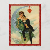 Vintage Valentijn Briefkaart (Voorkant)