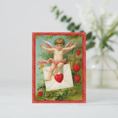 Vintage Valentijn Briefkaart (Staand voorkant)