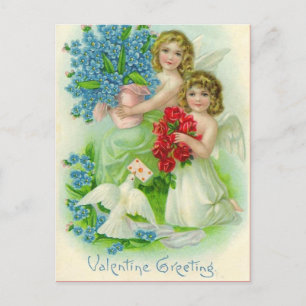 Vintage Valentijn Briefkaart