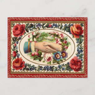 Vintage Valentijn Briefkaart