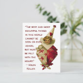 Vintage Valentijn Briefkaart (Staand voorkant)