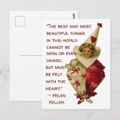 Vintage Valentijn Briefkaart (Voorkant / Achterkant)