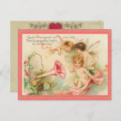 Vintage Valentijn Briefkaart (Voorkant / Achterkant)