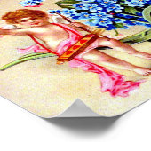 Vintage Valentijn Briefkaart Poster (Hoek)