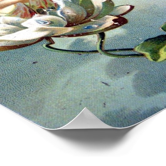 Vintage Valentijn Briefkaart Poster (Hoek)