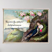 Vintage Valentijn Briefkaart Poster (Voorkant)