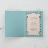 Vintage Valentijn Cupid Postman Feestdagen Kaart (Binnen)