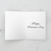 Vintage Valentijn Feestdagen Kaart (Binnen)