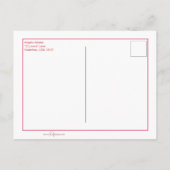 Vintage Valentijn Feestdagenkaart (Achterkant)